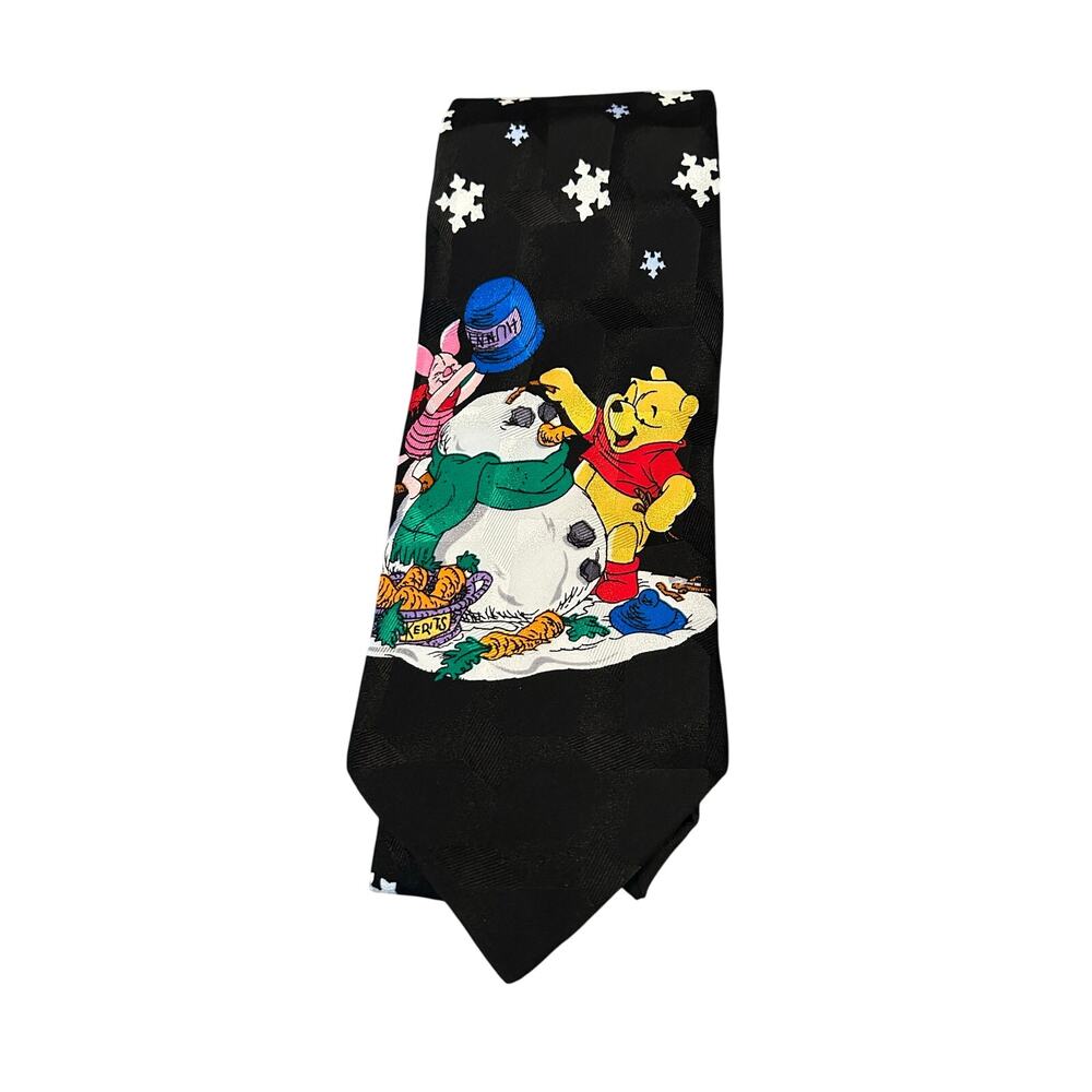 Vintage Disney Winnie the Pooh Men’s Neck Tie 100% Silk
